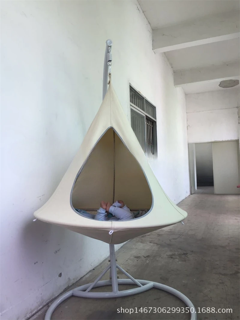 UFO butterfly shaped swing chair hammock frame outdoor camping leisure hanging sofa tent UFO shaped hammock