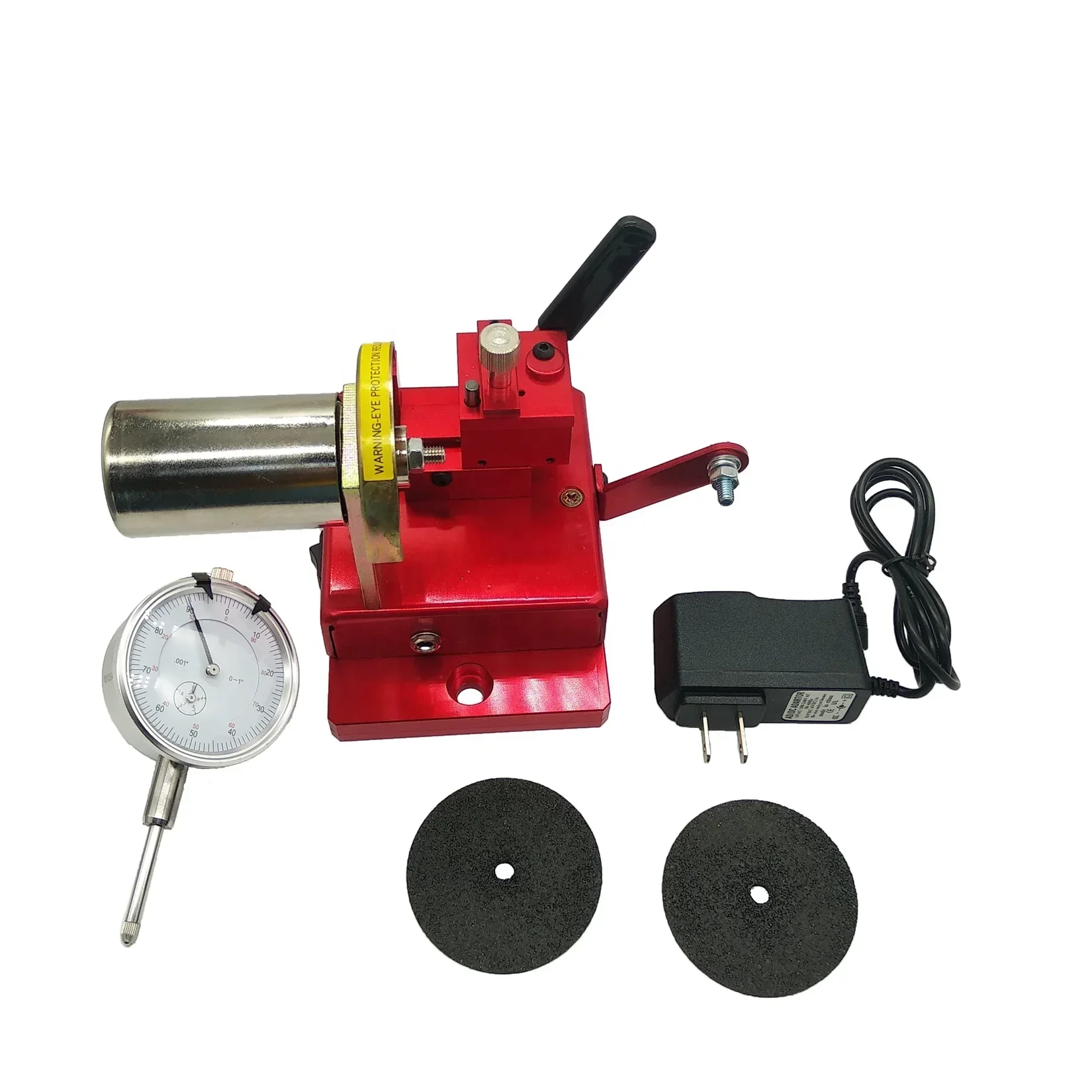 66765 Electric Piston Ring Filer W 12v Rechargeable Battery  & 120-Grit Grinding Wheels