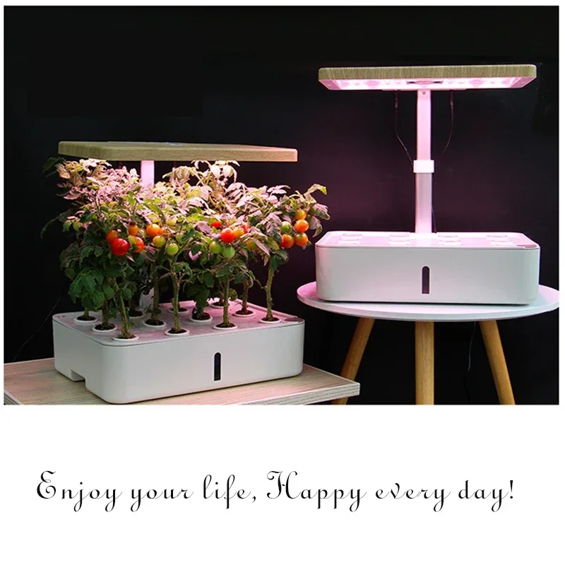 

2023 Home Hydroponics Smart Pots Indoor Or Outdoor Decoration Plastic Self-watering System Artificial Plant Box