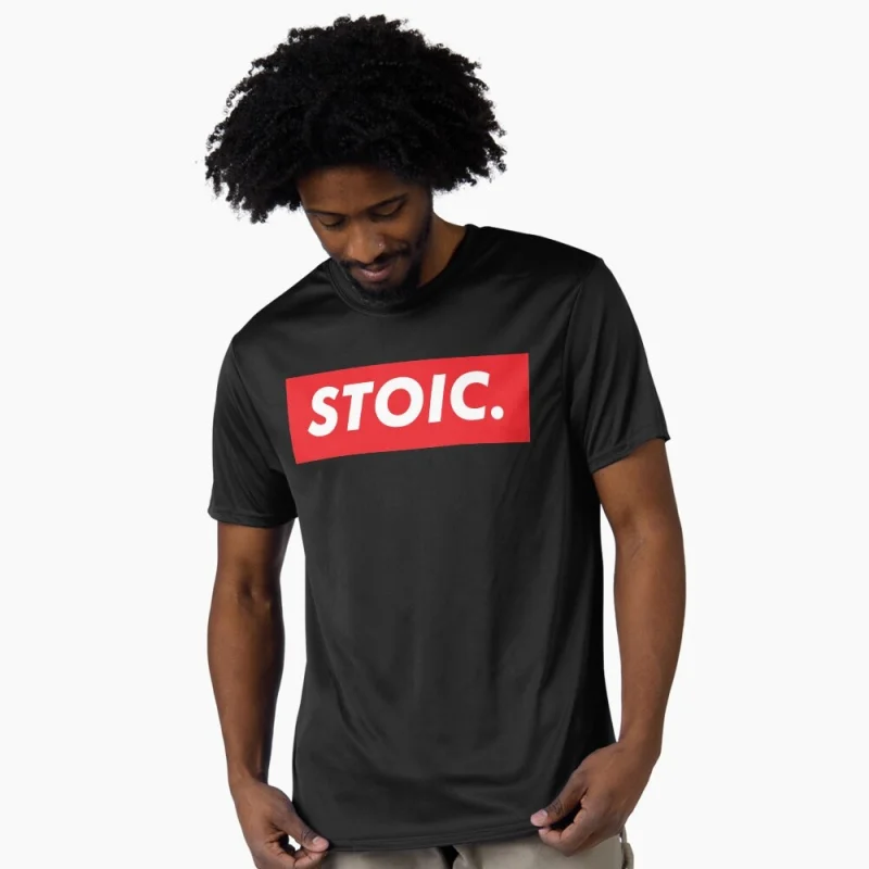 Be Stoic Funny Amor fati stoic philosophy Gift t shirt for men 100% cotton printed Graphic Clothes Large size Tops S-6XL