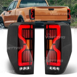 Car Light For Ford Ranger T6 T7 T8 XL XLT XLS WIldtrack 2012 2013 2014 2015 2016 2017 2018-2021 LED Taillamp Turn Signal Light