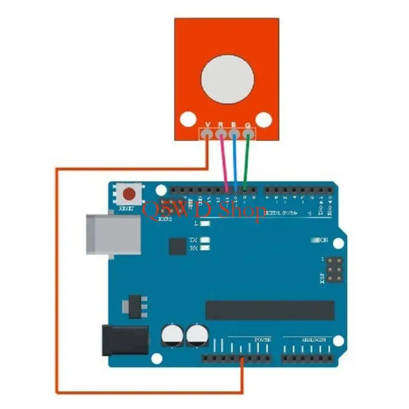 Q5WD LED Module For Interactive Circuit Design and Electronics Projects