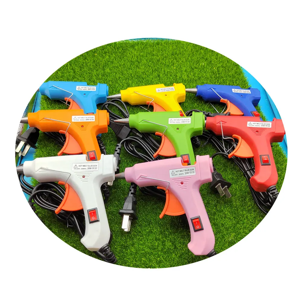 

Hot Melt Glue Gun Electric Mini Household Heat Temperature Thermo Tool Jewelry Making Tools