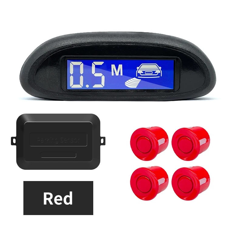 Kit de sensores de aparcamiento LED Parktronic para coche, sistema de detección de Monitor de respaldo con pantalla de retroiluminación de Radar Compra barata en Kit de sensores de aparcamiento LED Parktronic para coche, sistema de detección de Monitor de respaldo con pantalla de retroiluminación de Radar Compra barata en