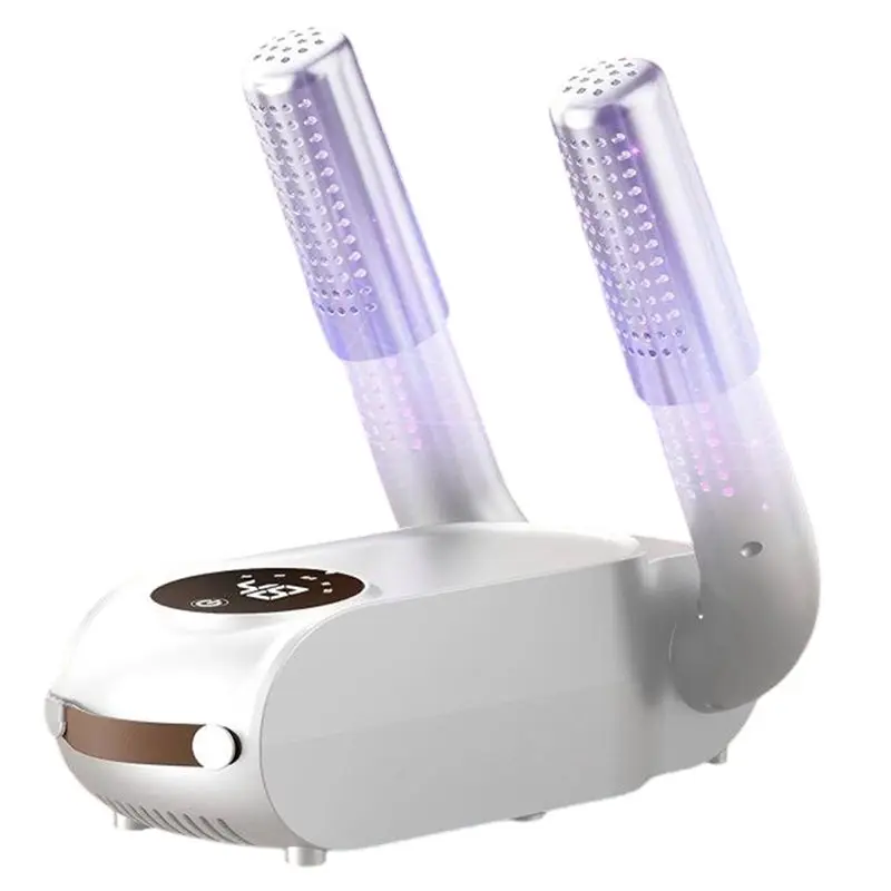 

AUAU-Telescopic Shoe Dryer Household Smart Touch Screen Timer Shoe Dryer Foldable Shoe Quick Drying Household Shoe Heater(EU)