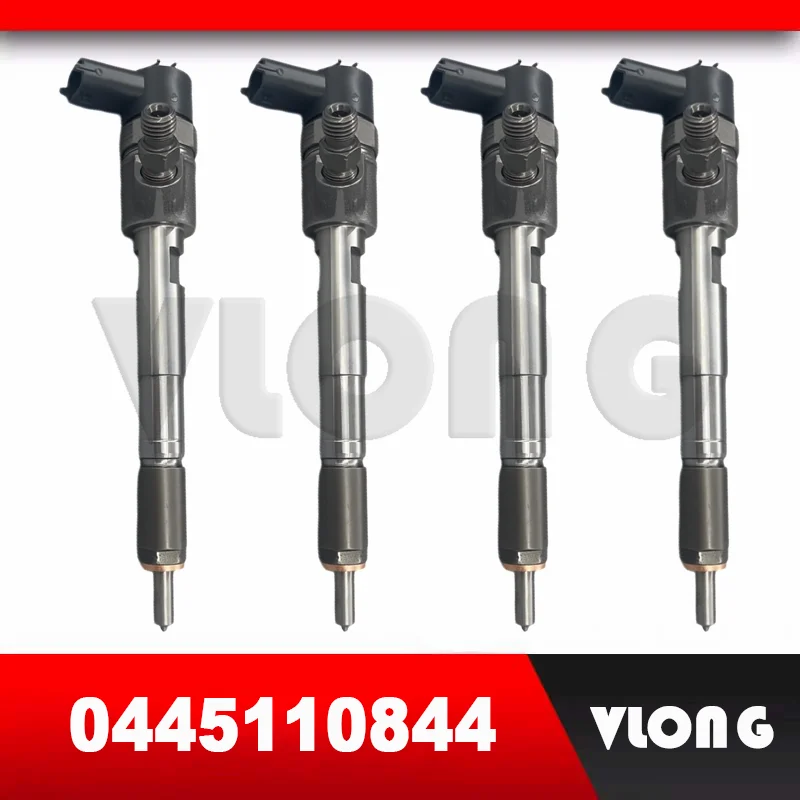 حاقن قضيبي مشترك جديد متين لمحرك الديزل SAIC MAXUS T60 حاقن الوقود 4 أسطوانات 0445110843 0 445 110 844 0445110844