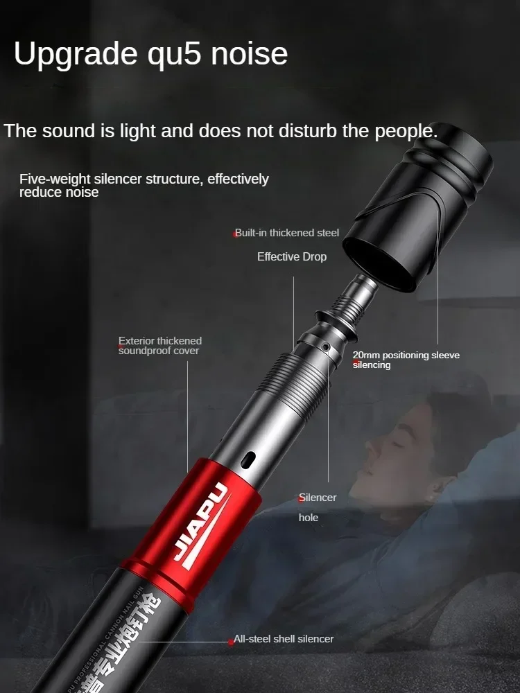 Mini Concrete Ceiling Integrated Muffler Nail Gun for Woodworking