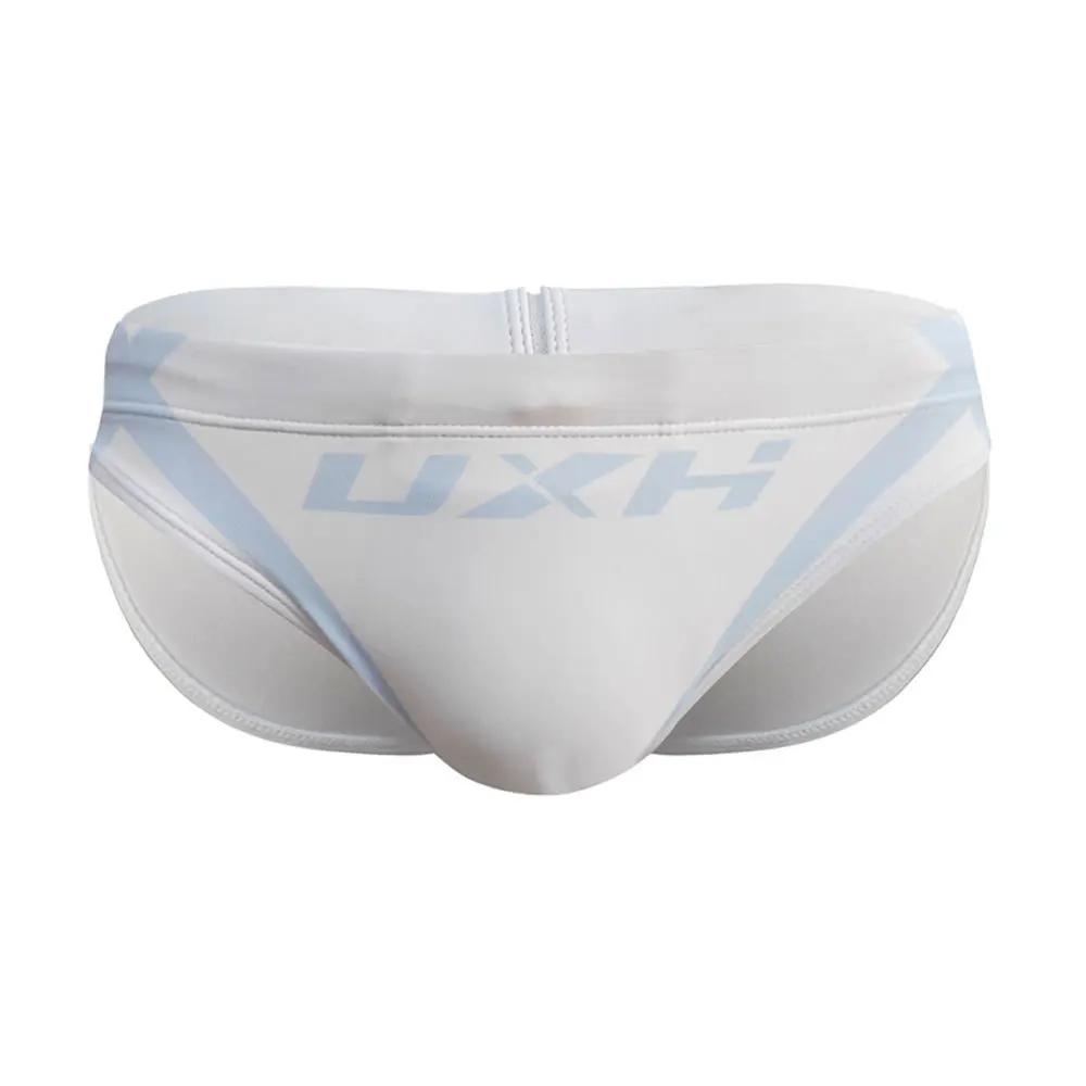 New men's color matching triangle swimming pants simple and quick-drying beach triangle men's UHX376