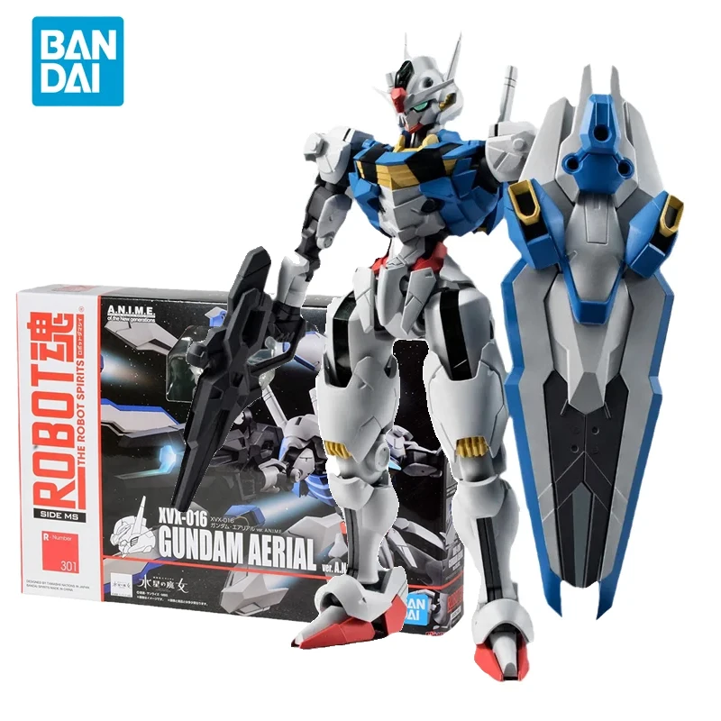 

Bandai Genuine Anime GUNDAM Model THE ROBOT SPIRITS XVX-016 GUNDAM AERIAL Action Figure Robot Toys For Children Christmas Gifts