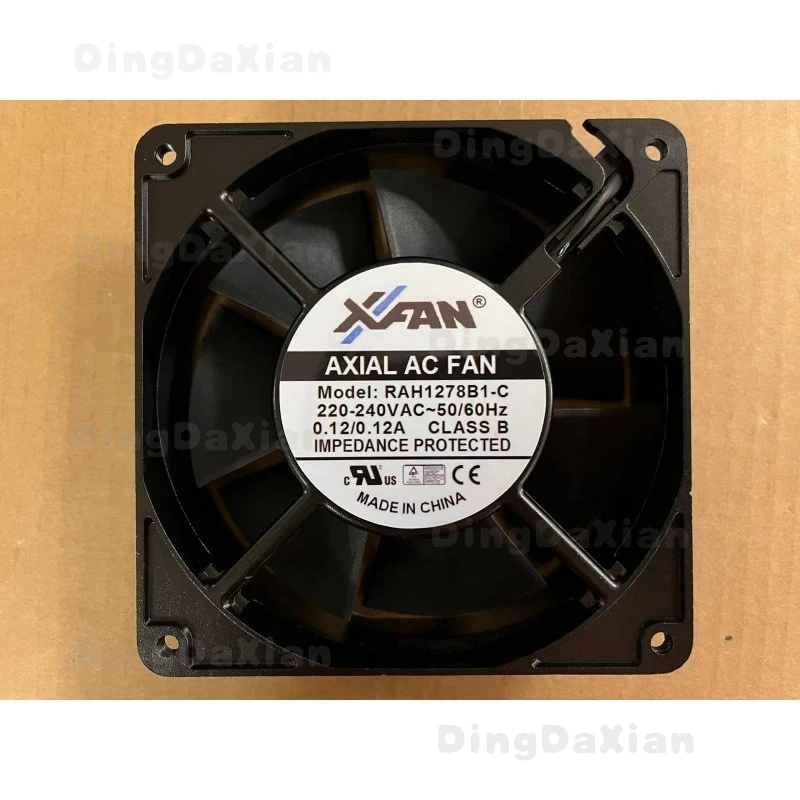 

D 1PC FOR XFAN RAH1278B1-C 220-240V 0.12A 12738 cooling fan