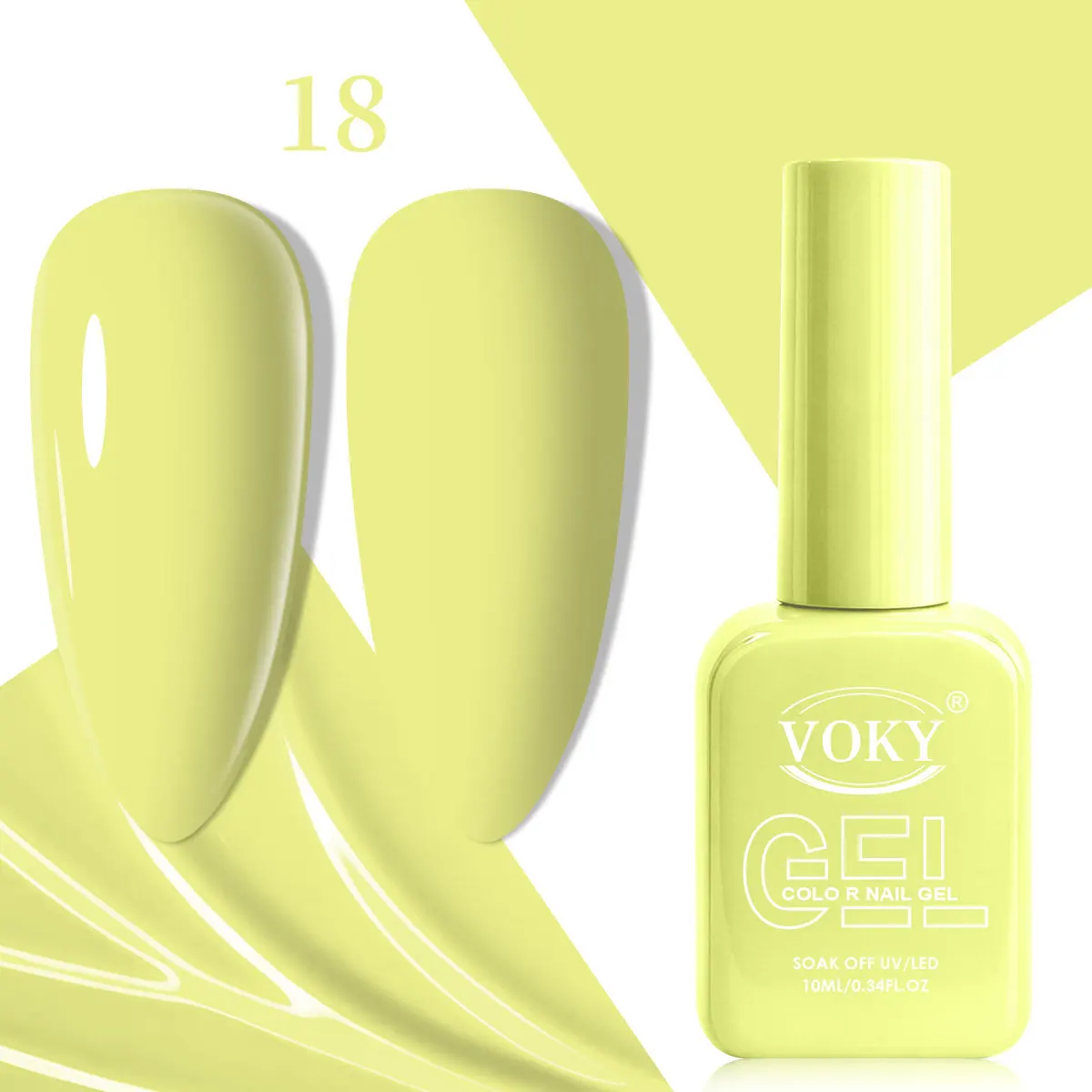 Luxurious Summer Trend Butter Yellow Solid Color Nail Gel, available in both glossy and matte finishes, is a 21-day UV gel that won't peel or fade, offering long-lasting durability and eye-catching fashionable shades that perfectly complement both warm and cool skin tones