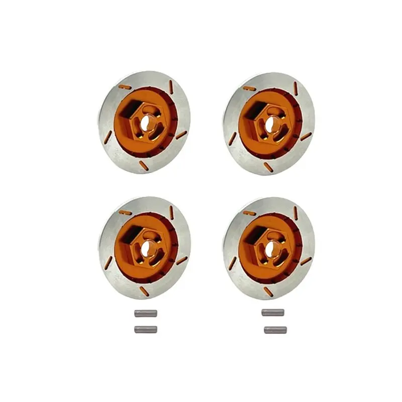 FBIL-Anti-Real Metal 12Mm Brake Disc Replacement Kit For MN128 MN86KS G500 For 1/12 Scale RC Cars Accessories