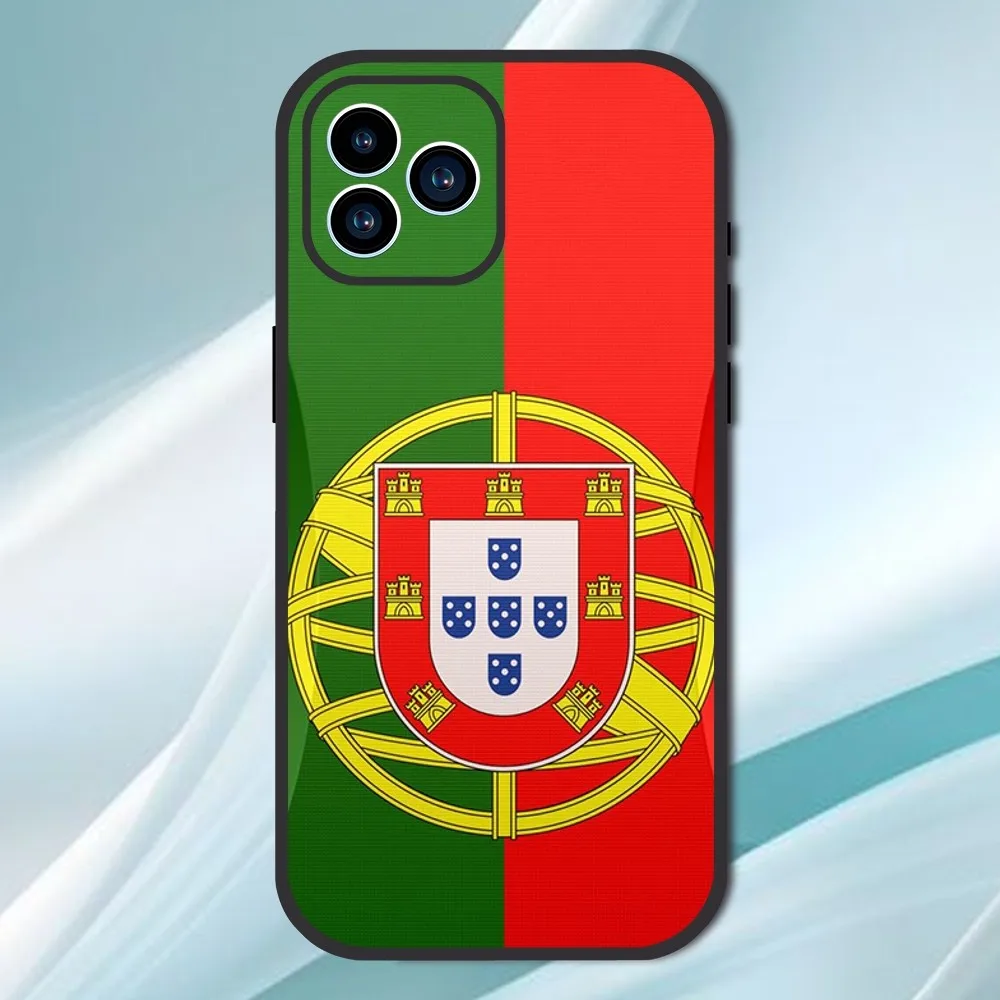 Portugal flag Phone Case For iPhone 13 12 11 14 15 Pro XS Max XR X 8 7 6S 6 Plus Soft Back case