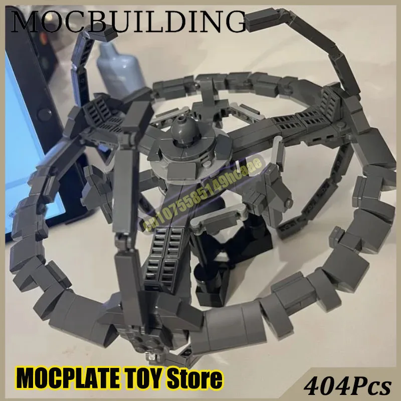 Spaceship Display Bridge Model MOC Building Block Bricks Enterprise DIY Construction Toys Birthday Gift Christmas