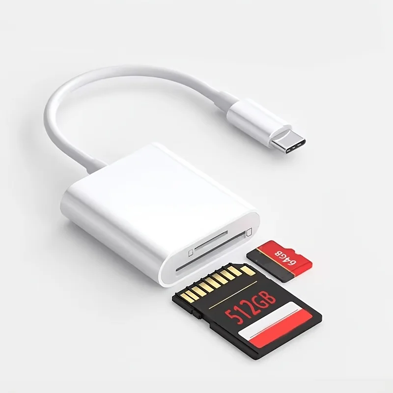 

USB C SD Card Reader for Iphone Android, Iphone Digital Camera Adapter, SD Card Adapter for Various Type C/USB-C Devices