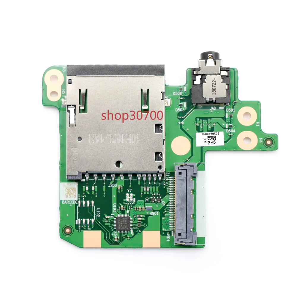 For original Lenovo thinkpad T480S audio board, headphone small board SD card reader board 01ER995