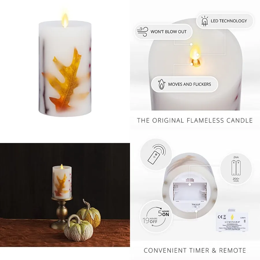 Embedded Flameless LED Candle -