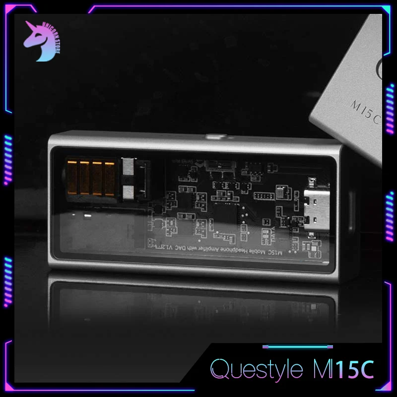 Questyle M15c Portable Usb Dac&Amp Latest Release Flagship Small Tail Decoder Portable Headphone Power Amplifier Machine Custom