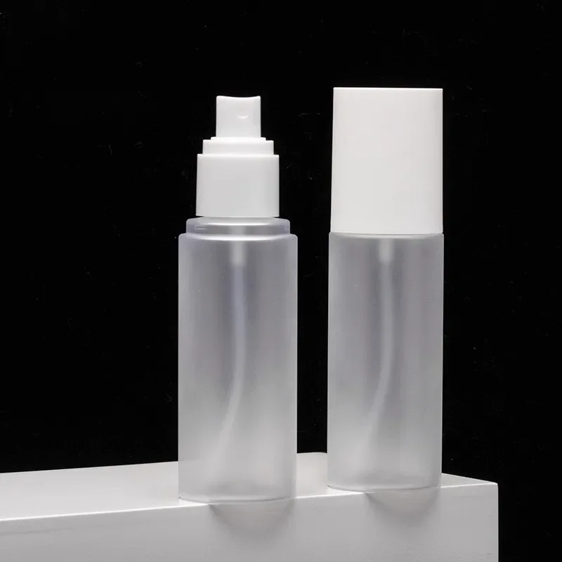 

100ml Matte Plastic Perfume Atomizer Mini Empty Spray Bottle Portable Travel Accessories Refillable Bottles 1pcs