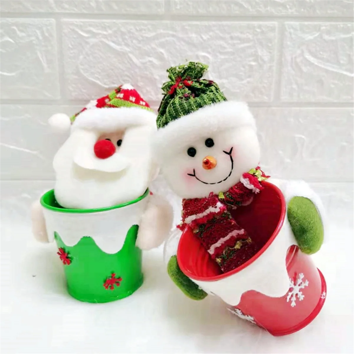 Christmas Candy Jar Christmas Treats Jar Santa Candy Jar -Candy Sugar Jar Christmas Candy Canister