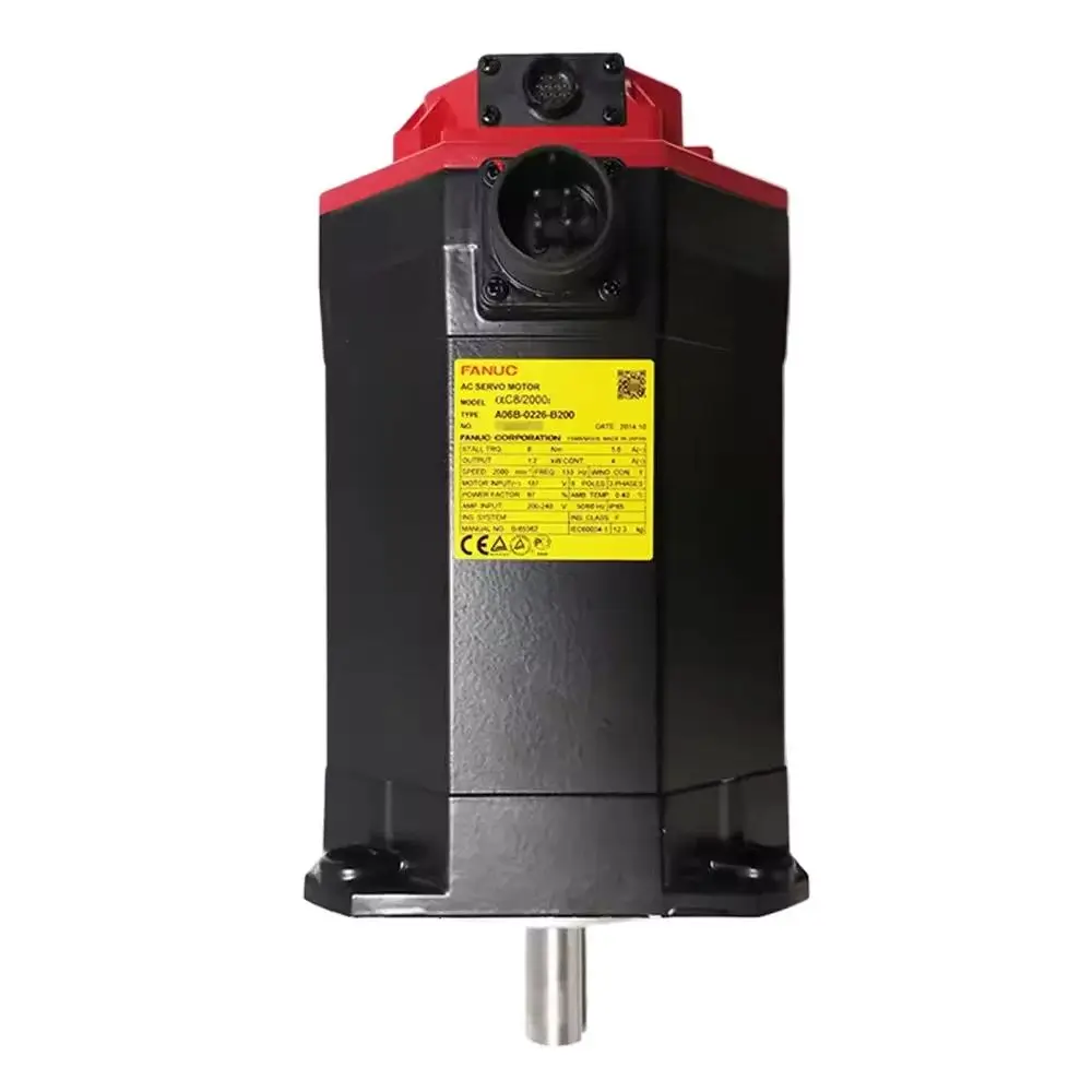 A06B-0226-B200 Fanuc Servo Motor Tested OK A06B 0226 B200
