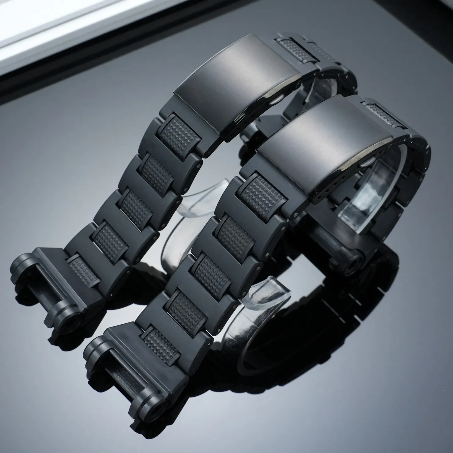DIY Fashion Wristband for Casio GPW-1000 Series Special Composite Plastic Steel Watch Strap Sport Lightweight Watch Chain