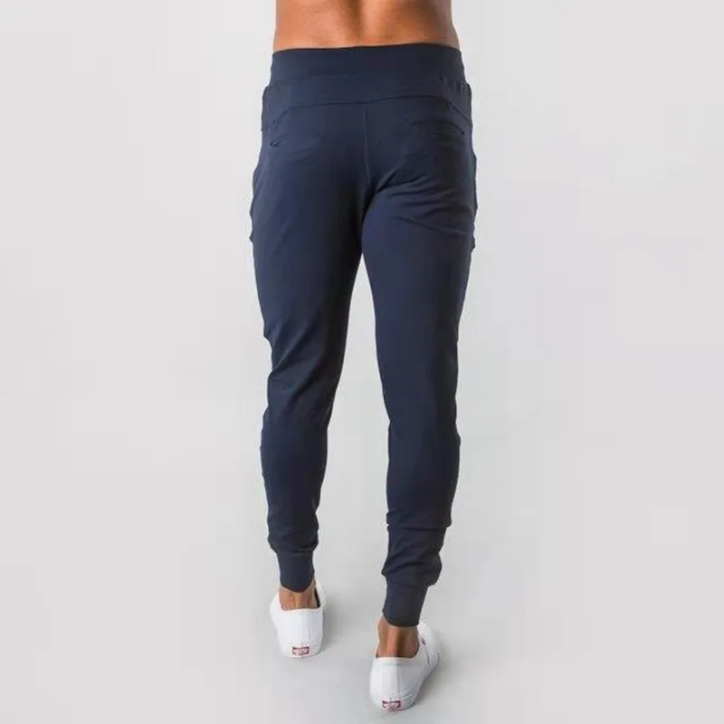 2026 Muscle Fitness Brothers Running Wolf King Men's Pants Outdoor Fitness Exercise Training Small Foot Workout Pants