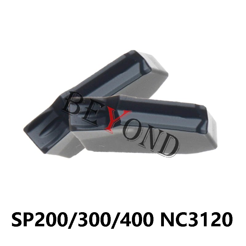 NC3120 SP200 SP300 SP400 100% Original Carbide Inserts Lathe Cutter 10pcs/box SP 200 300 400 3mm Turning Tools Processing Steel