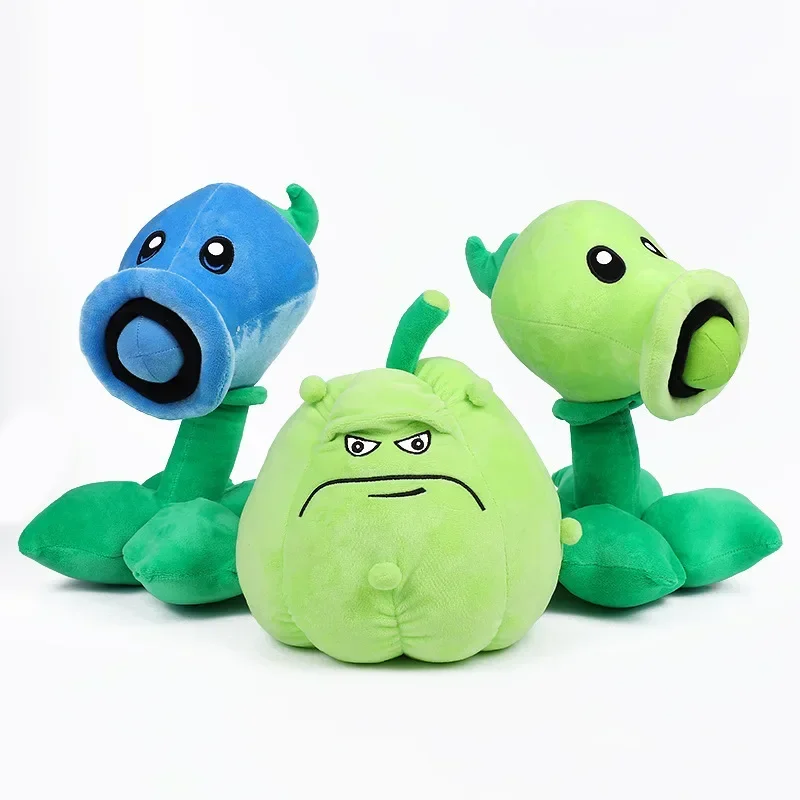 

30-35cm Hot Plant Vs. Zombies Plush Doll Cute Soft Peashooter Sunflower Zombie PP Cotton Stuffed Dolls Children's Birthday Gift