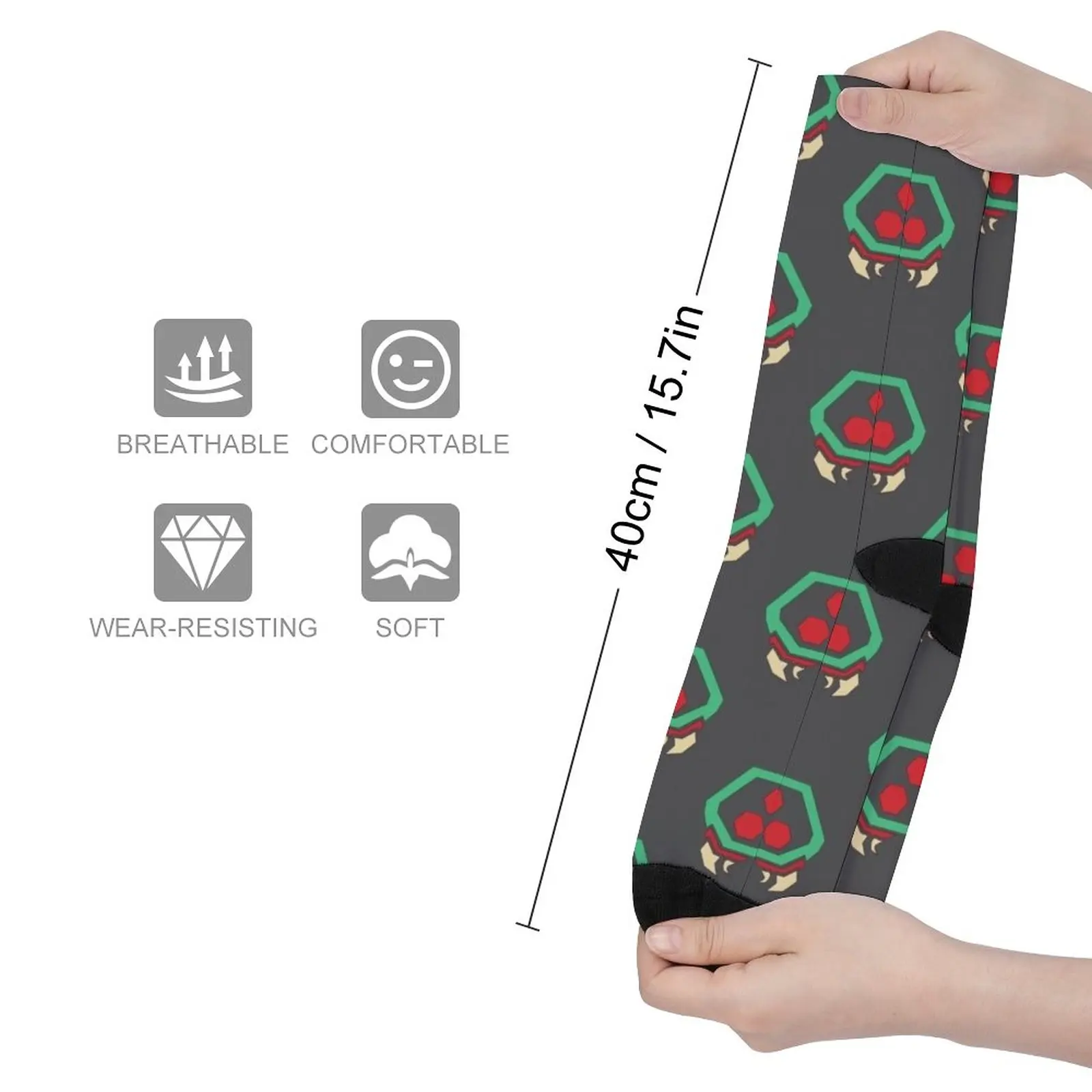 Metroid Hunter Series: Metroid Socks socks for man Socks Women