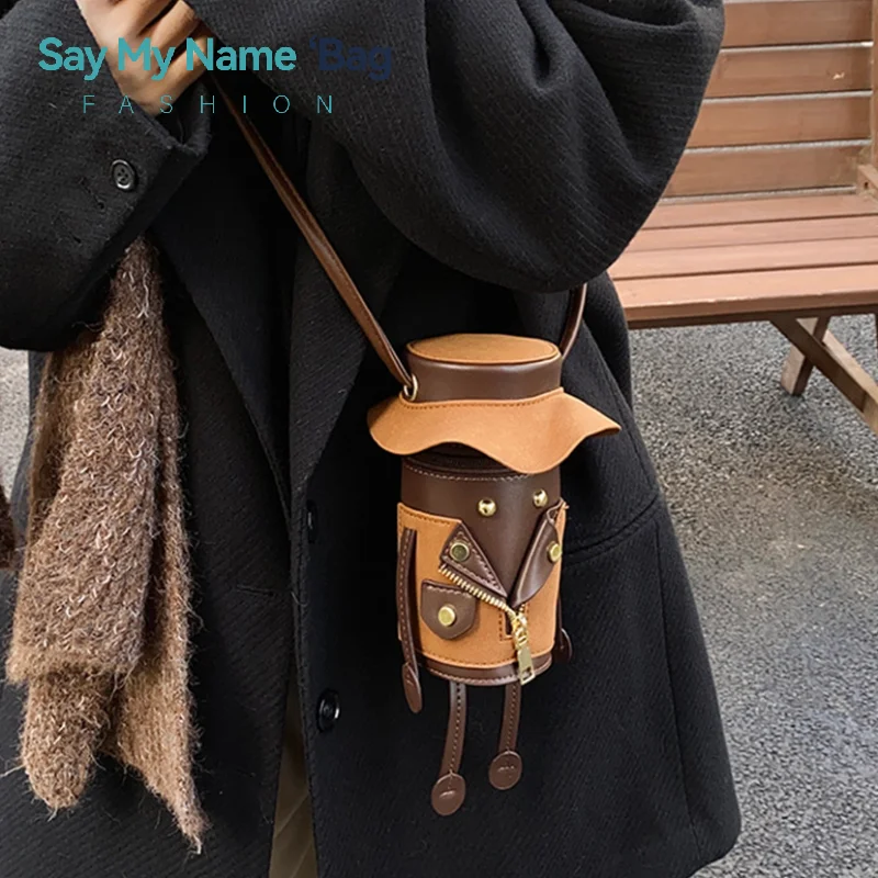 

Мини-сумка-ведро для женщин, тренд 2026, однотонная, из искусственной кожи, женские сумки через плечо, повседневные, простые, женские сумки на плечо, люкс