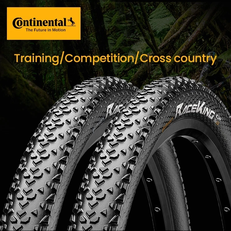 Continental MTB Tire Race King 26 27.5 29 2.0 2.2 Tire Rim 180TPI Bicycle No-Folding Tire Steel Wire Tyre Anti Puncture