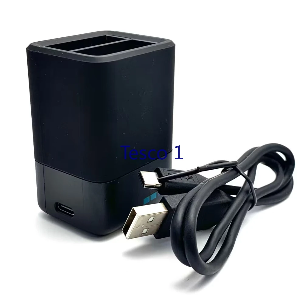 

100% Original Genuine FOR GoPro Dual Battery Charger & USB charging cable For HERO 5 6 7 spare hero8 Camera Replacement Part