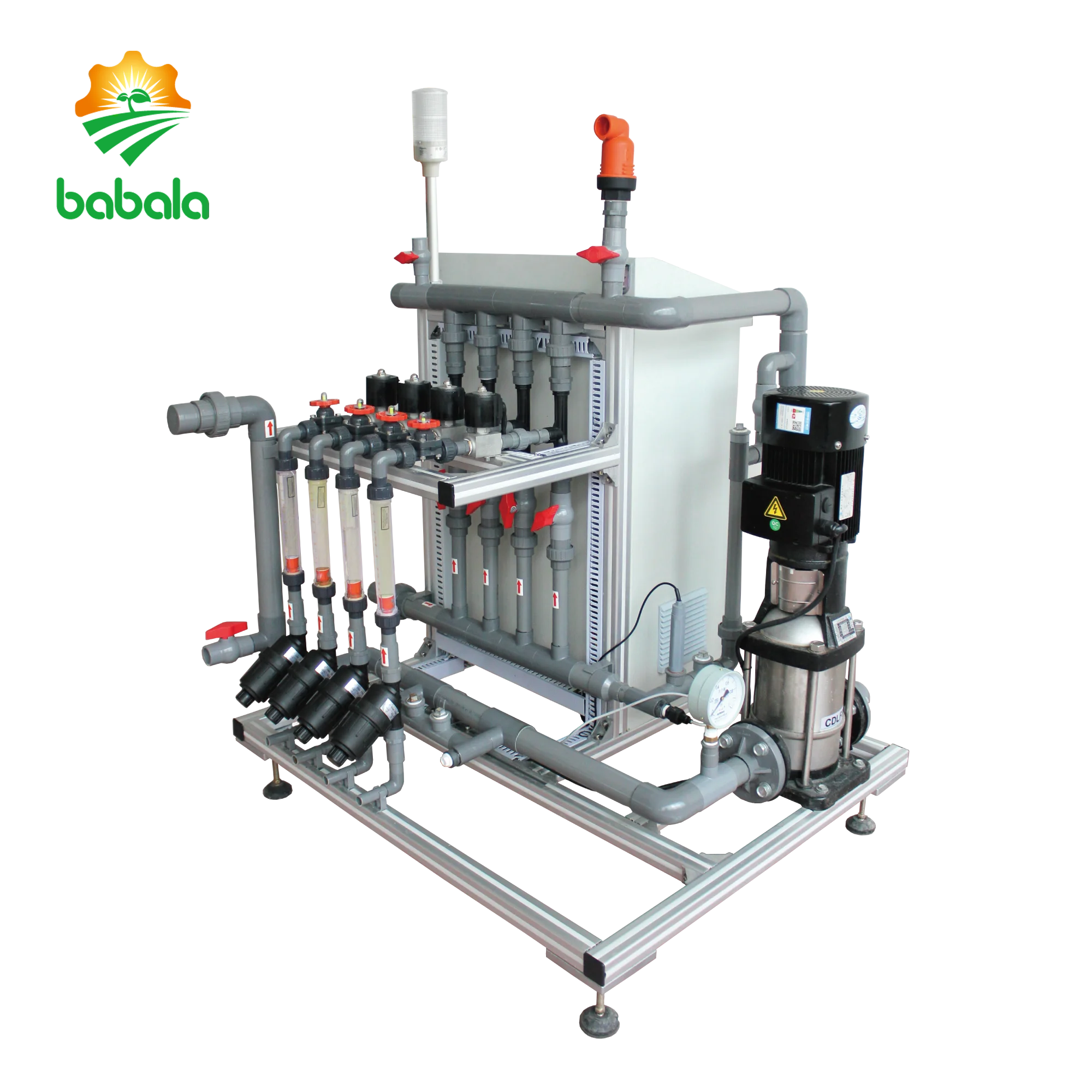 Large Area Planting Automatic Fertigation  Nutrient Management Greenhouse Smart Fertilizer Irrigation System Fertigation Machine