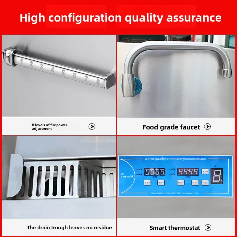 Commercial Induction Cooker 20Kw Single-eye Electromagnetic Fire Stove, Energy-saving Commercial Single-head Large Pot Stove