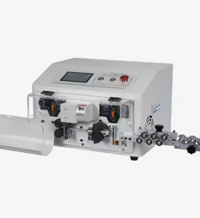 High performance automatic cable peel stripper termination wire harness cutting stripping machine