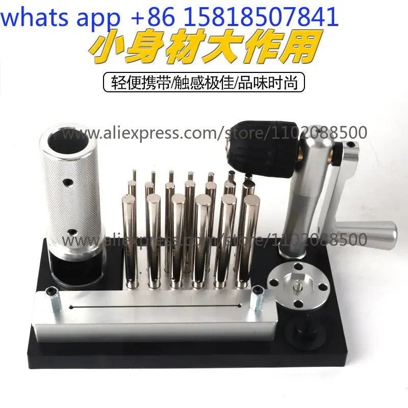 Hand winder, wire drawing tool, manual, stainless steel wire drawing machine desktop