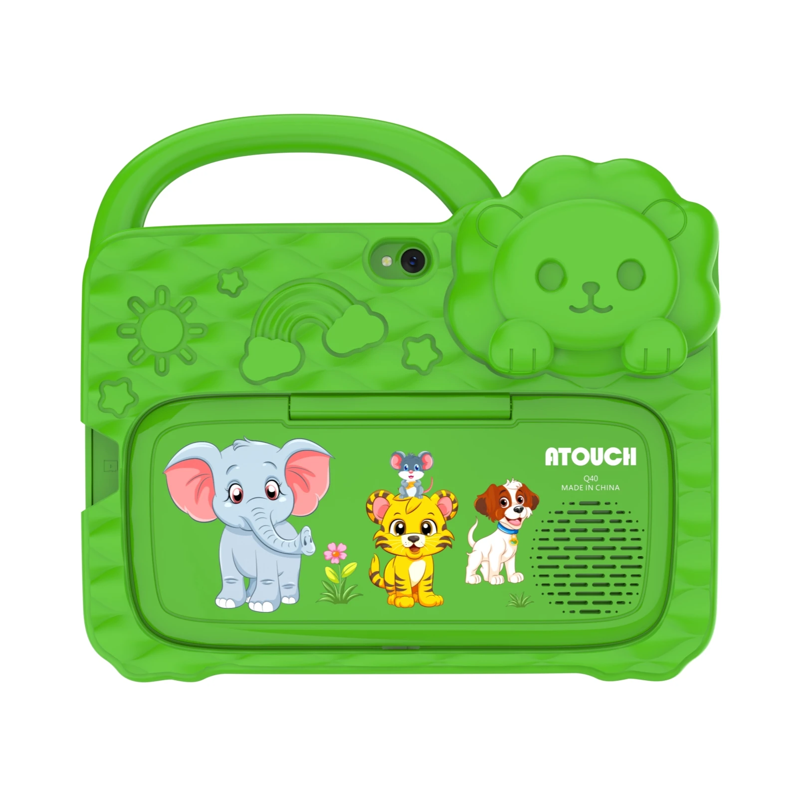 ATOUCH-Tableta Q40 de 7 pulgadas para niños, Tablet con Android 13,0, 2GB + 32GB, 4000 mAh, frontal, 5,0 M, trasera, 13,0 M