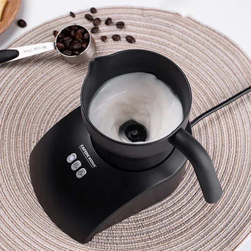 Espumador de leche eléctrico para café italiano, 220V, frío/caliente, totalmente automático, capuchino Latte