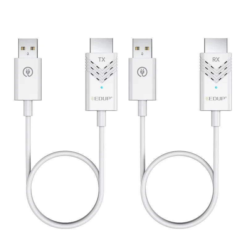 Long Distance 30M WD9906A HD Cable 2.0 HD Wireless Transmitter and Receiver USB Wifi HD Cable