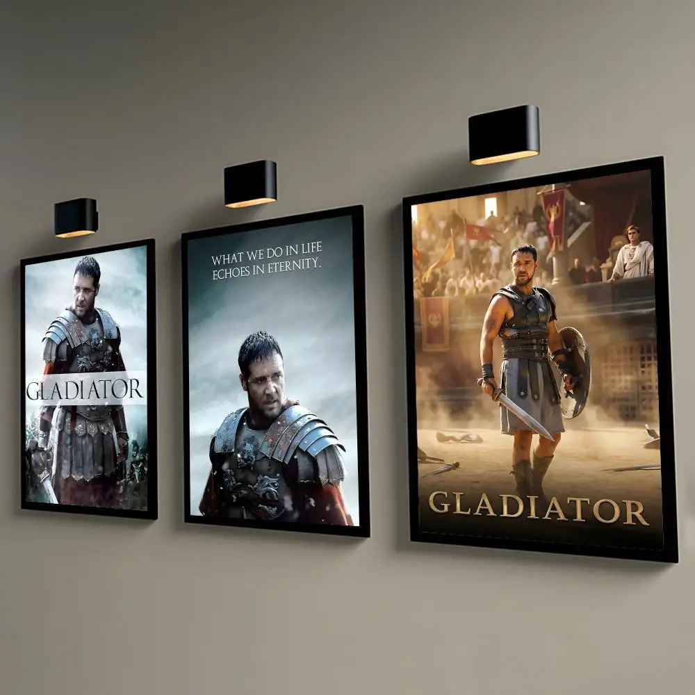 1PC G-Gladiator Poster DIY Sticky HD Wall Decor Anti-wrinkle for Bedroom/e-sports room Family Life Pet anime