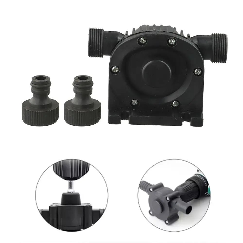 

Efficient Water Transfer Electric Drill Drive Pump Multipurpose Self-priming Small Household Pump Durable Portable