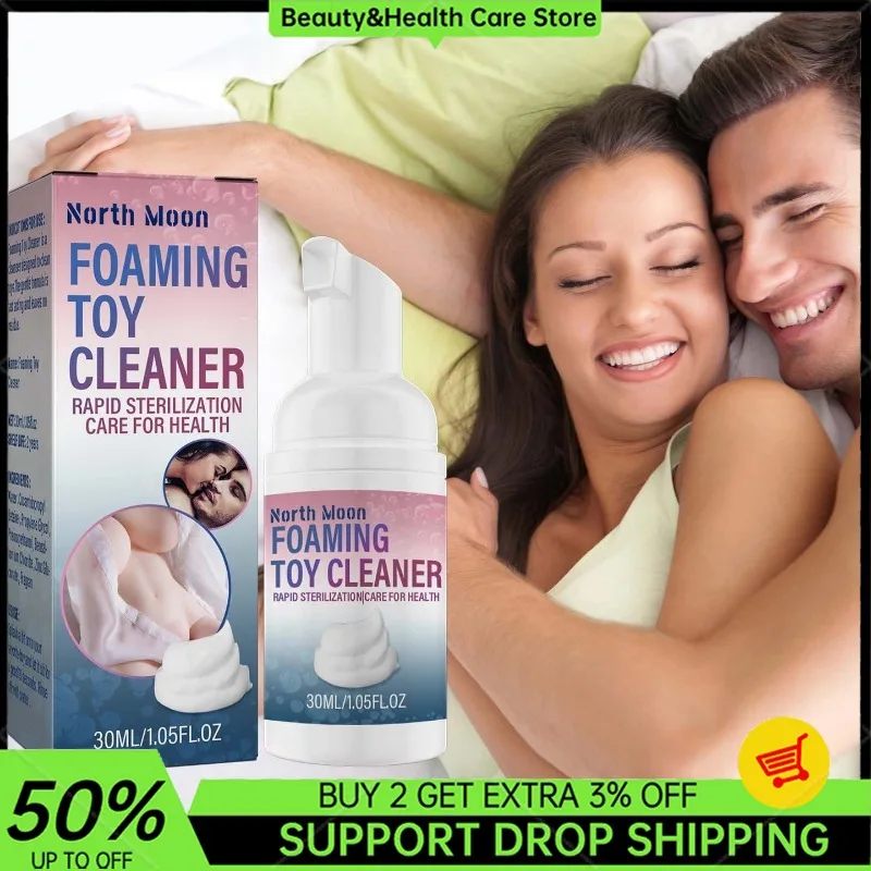 Adult Sex Toy Foam Cleaner Sex Toy Dry Cleaner Gentle Non-Irritating Quick Cleaning Without Residue Sexual Toy Care Foam Cleaner