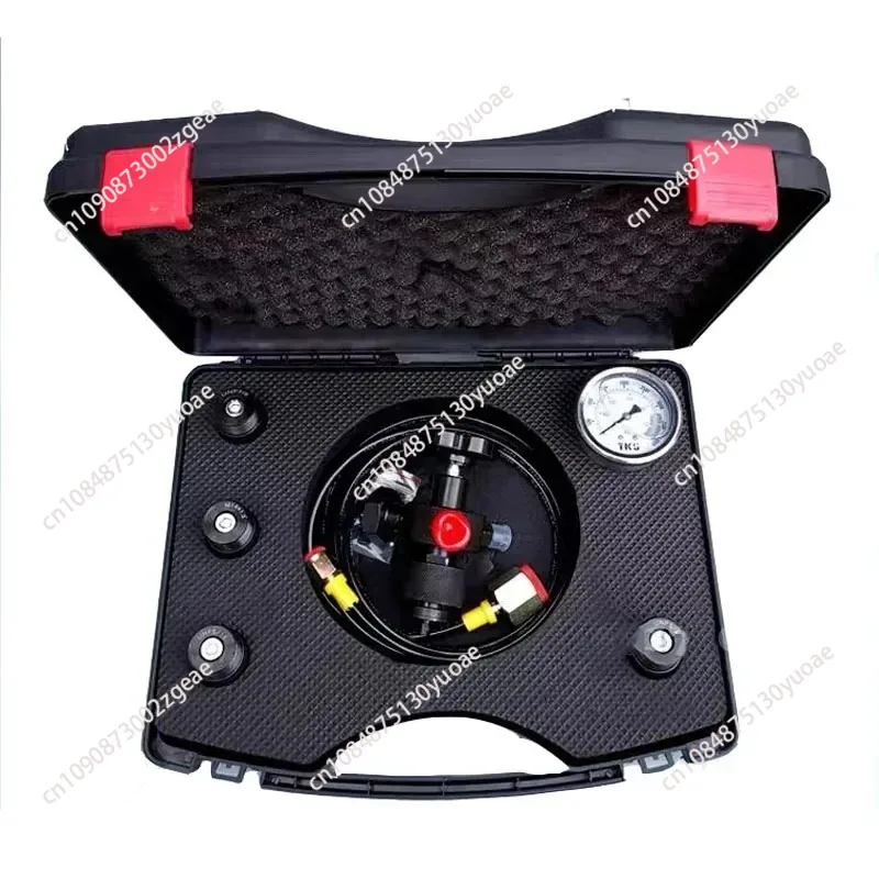 Pressure Gauge Test Kit    Hydraulic Accumulator Nitrogen Charging Valve Five Types of Adapters