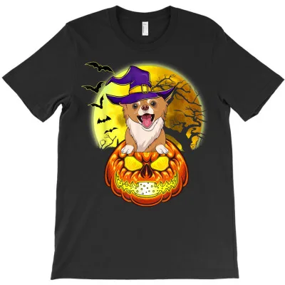 

cute halloween witchy chihuahua halloween T-Shirt