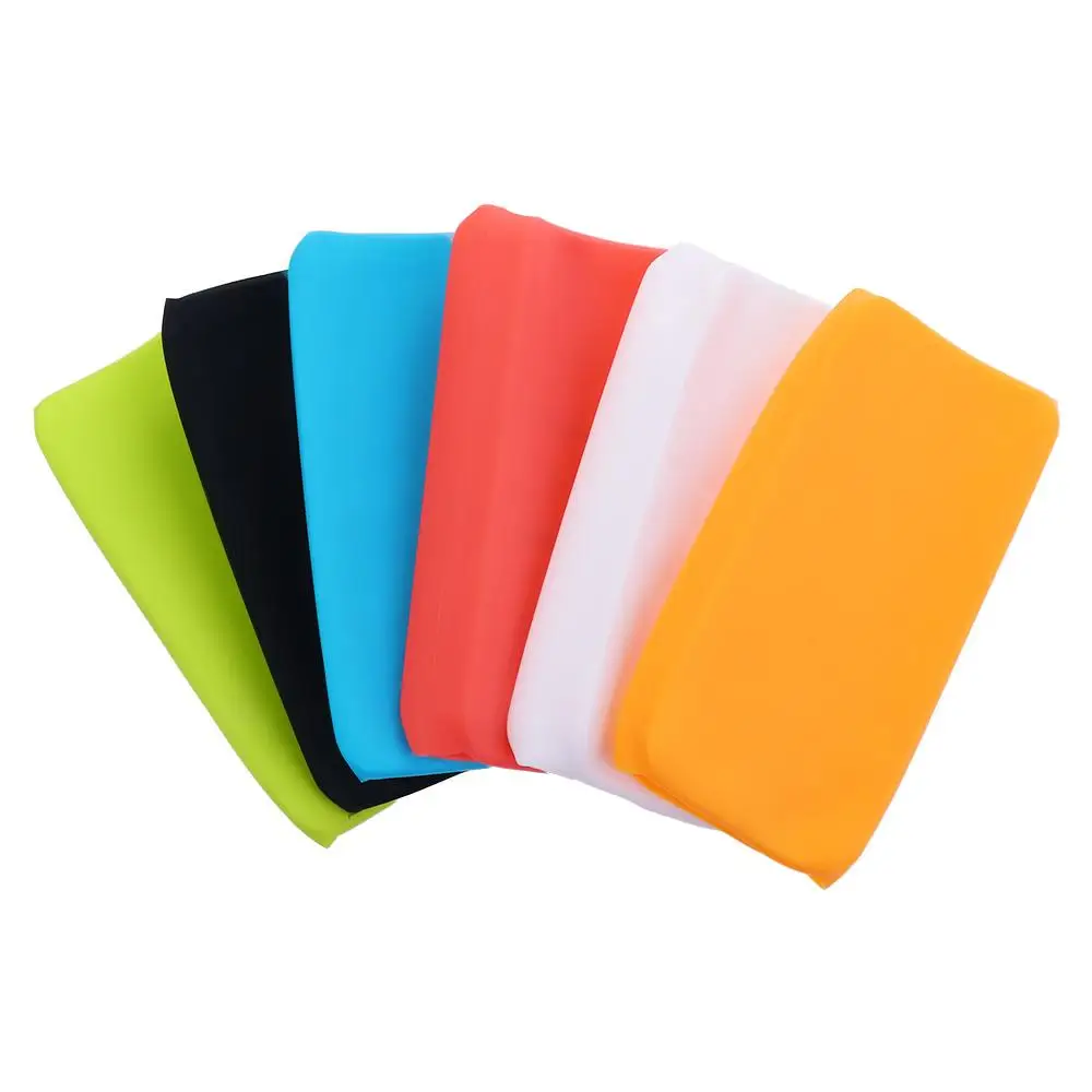 Power Bank Cover USB Anti-slip Powerbank Cover Skin Shell Sleeve Silicone Protector Case Power Bank Case