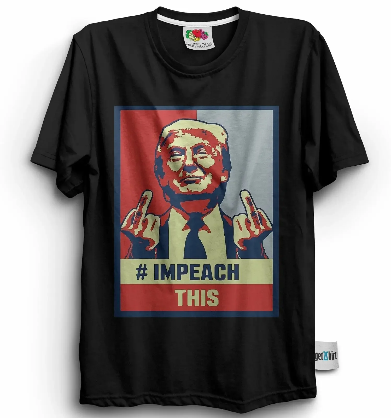 Donald Trump Impeach This 2020 Shirt Election Political President Parody Tee