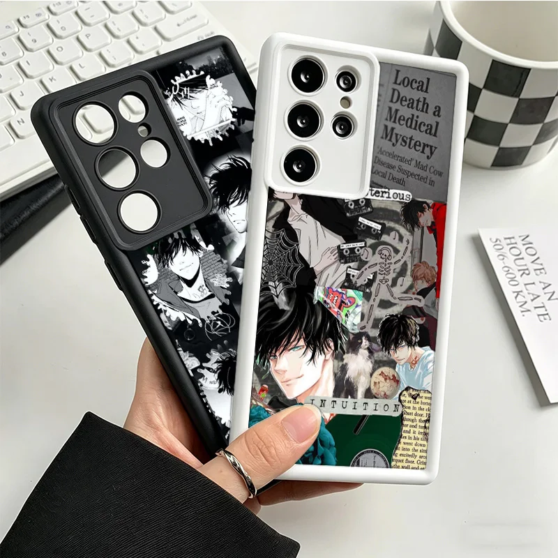 Чехол Kamonohashi Ron для Samsung S25 S26 FE S23 S22 Ultra Galaxy S21 S20 Plus S24 FE, защитный чехол-накладка