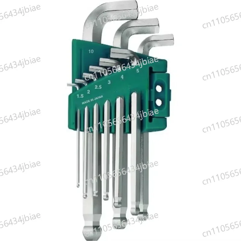 

Ball Point Wrench Stubby (Short Type) 9-pc Set