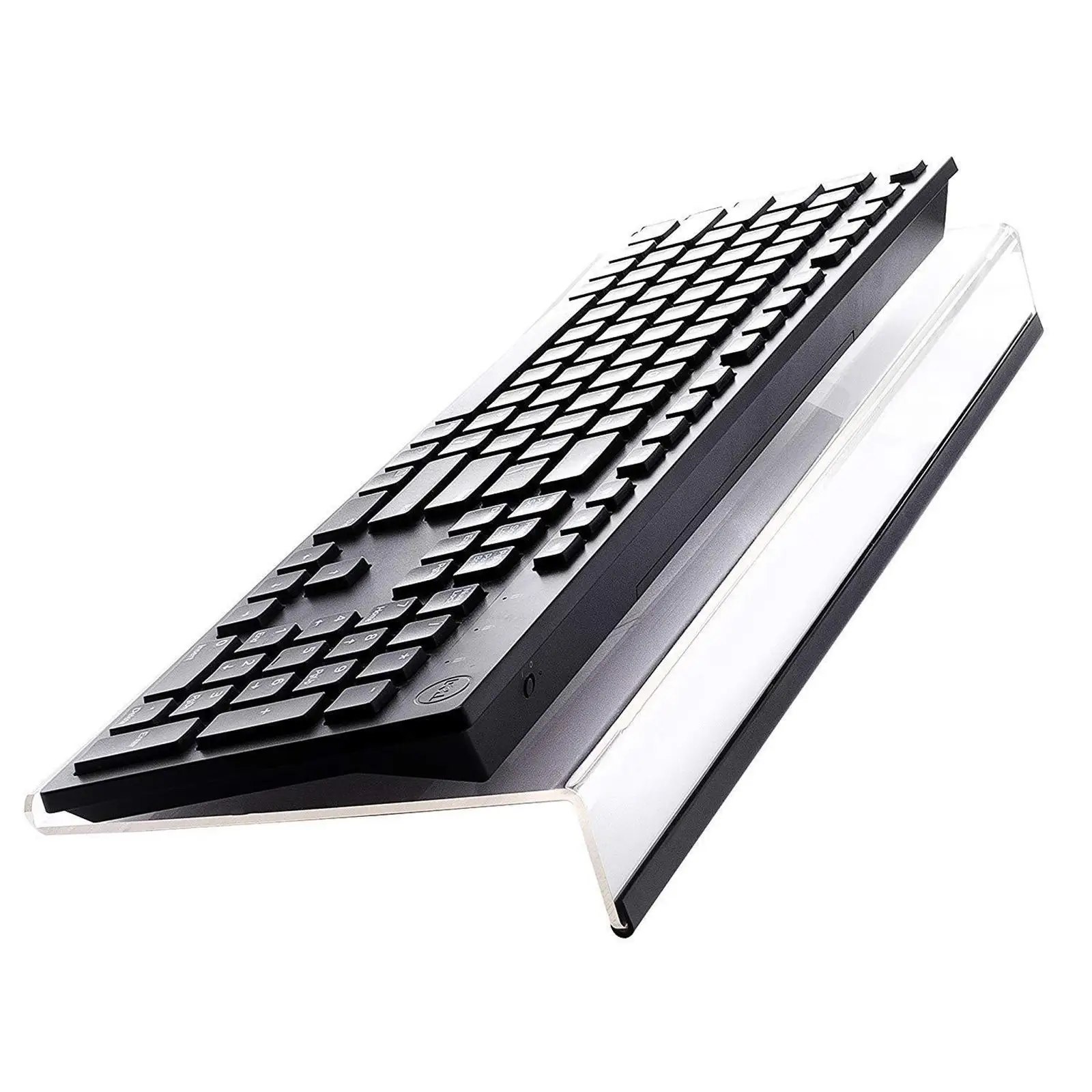 Mini Computer Keyboard Stand Universal Acrylic Keyboard Holder Acrylic Keyboard Stand for Office Daily Use Home Working Desk